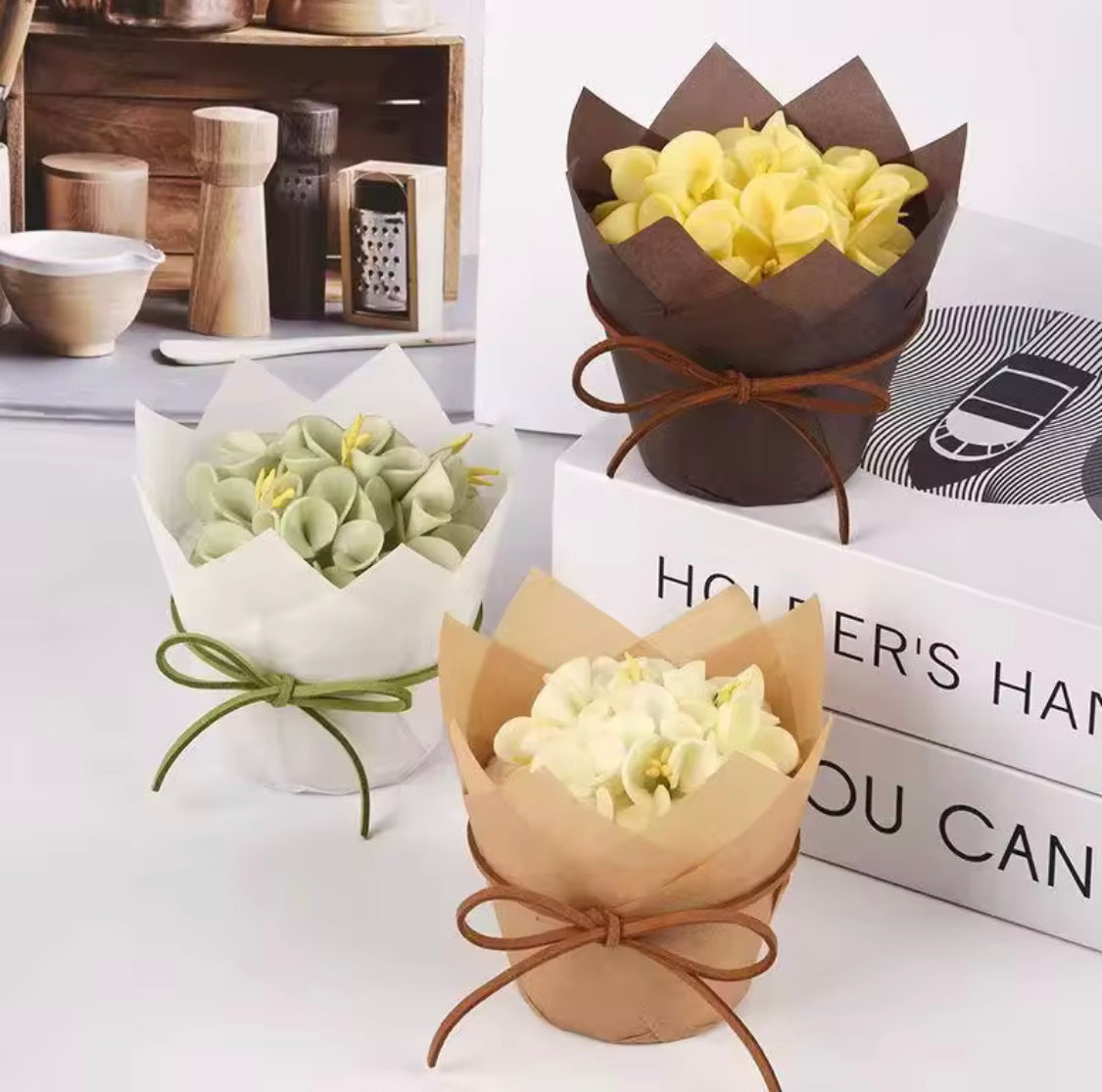 Tulip Shape Cupcake Liner Paper, Oil Proof Cupcake Baking Liner, Cupcakes Paper Molds, Muffin Cup Container Tulip Shape Cupcake Liner Paper, Oil Proof Cupcake Baking Liner, Cupcakes Paper Molds, Muffin Cup Container
